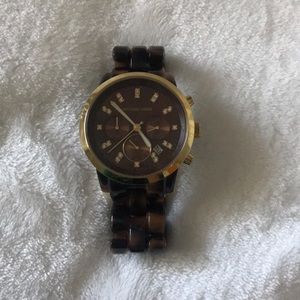 Michael Kors Tortoise Watch